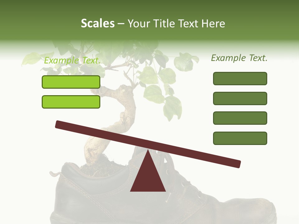 Plant Bonsai Zen PowerPoint Template