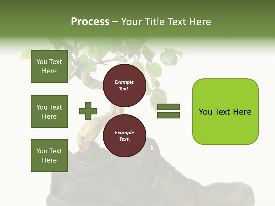 Plant Bonsai Zen PowerPoint Template