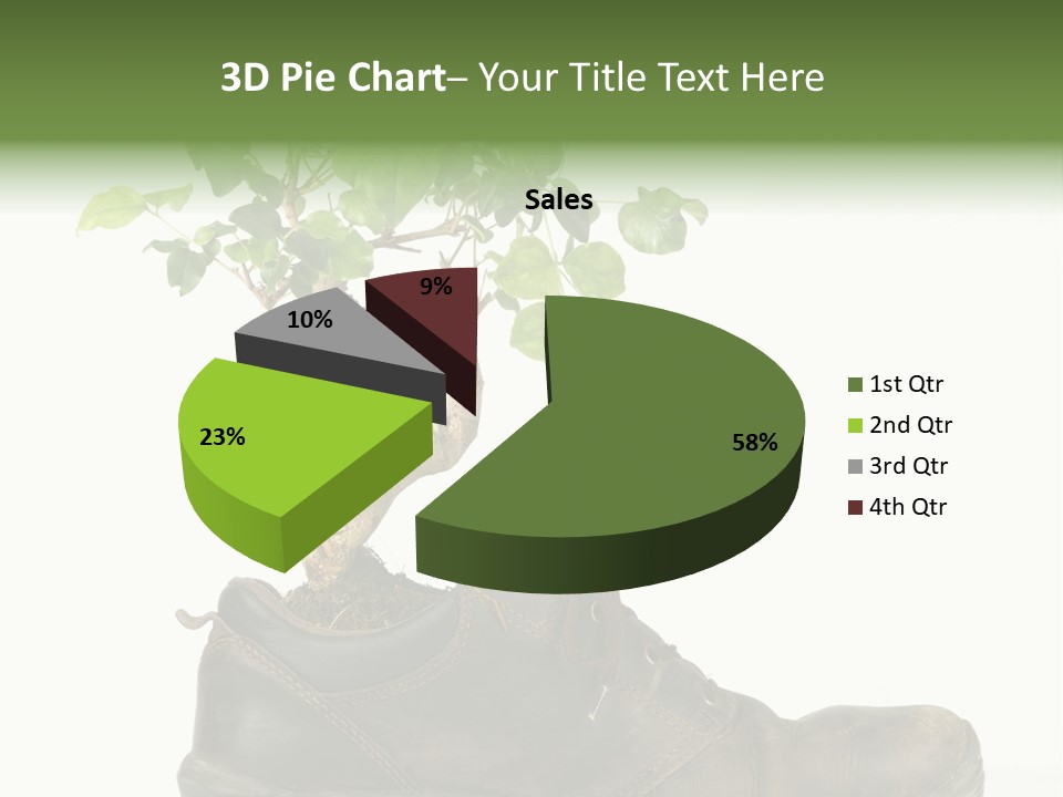 Plant Bonsai Zen PowerPoint Template