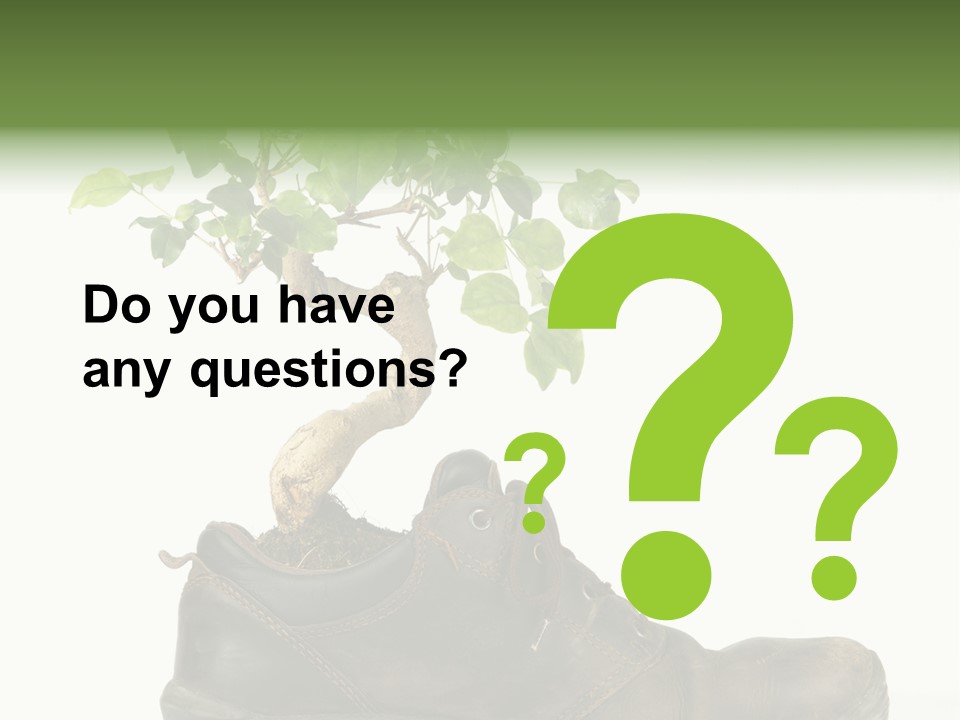 Plant Bonsai Zen PowerPoint Template