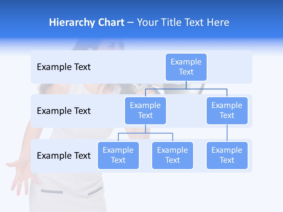 Brunette Aggression White Background PowerPoint Template