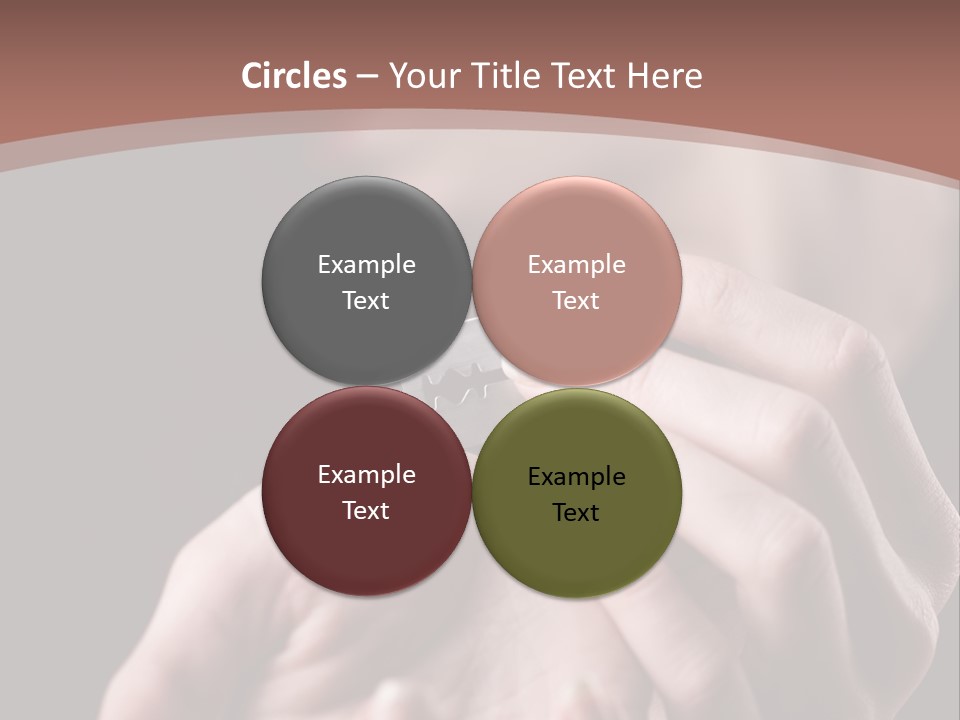 Hand Razor Depression PowerPoint Template