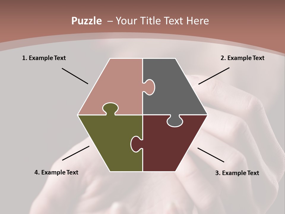 Hand Razor Depression PowerPoint Template