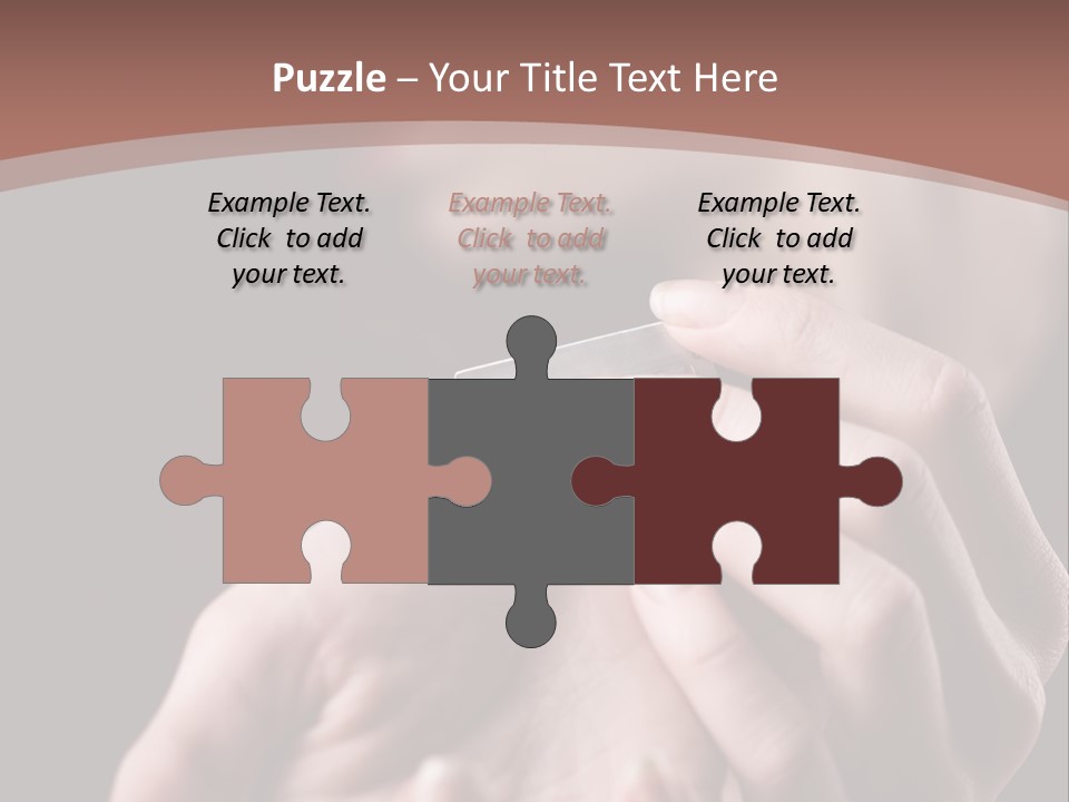 Hand Razor Depression PowerPoint Template