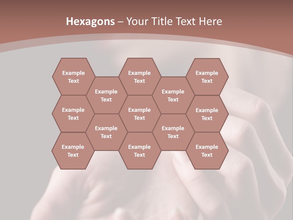 Hand Razor Depression PowerPoint Template