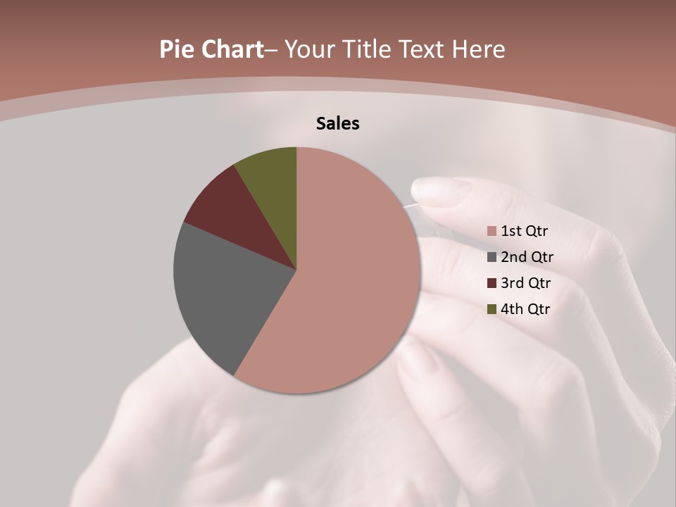 Hand Razor Depression PowerPoint Template