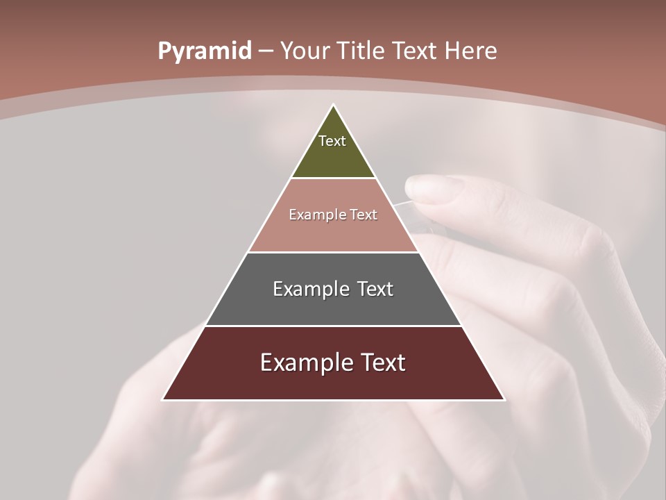 Hand Razor Depression PowerPoint Template