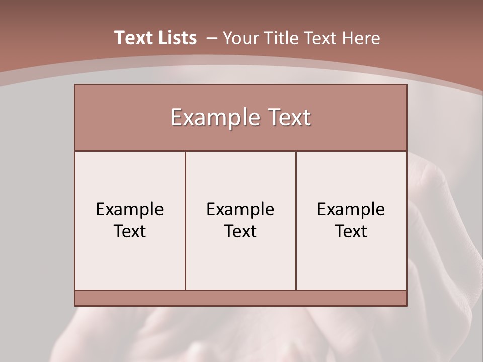 Hand Razor Depression PowerPoint Template