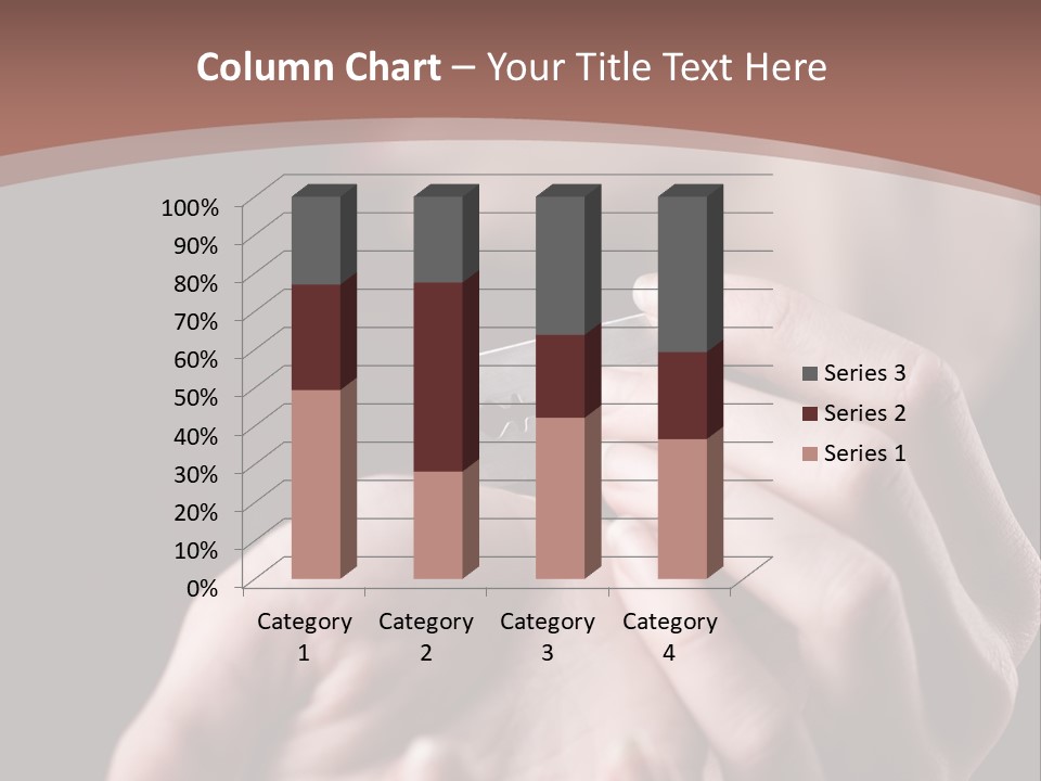 Hand Razor Depression PowerPoint Template