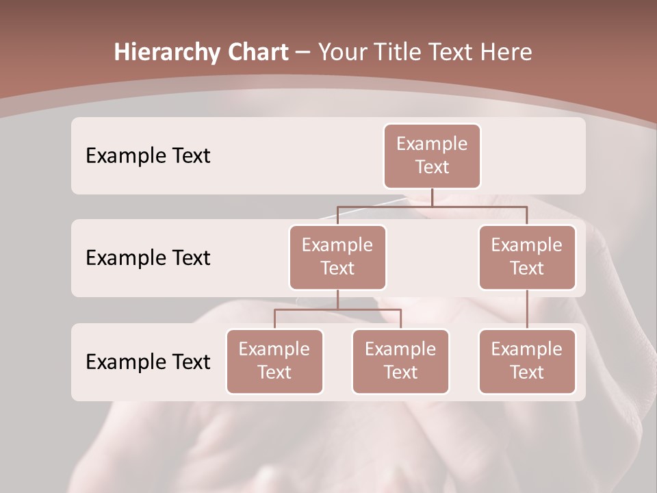 Hand Razor Depression PowerPoint Template