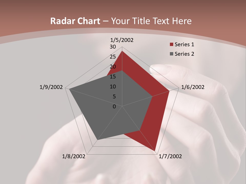 Hand Razor Depression PowerPoint Template