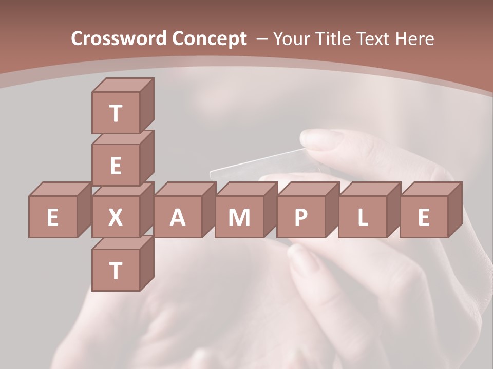 Hand Razor Depression PowerPoint Template