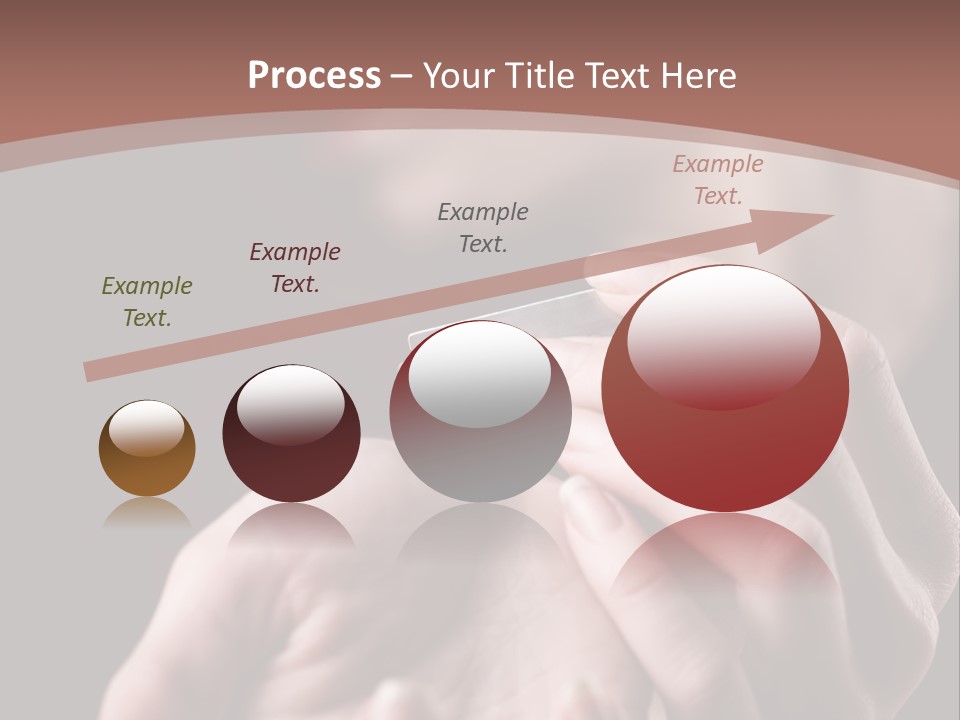 Hand Razor Depression PowerPoint Template