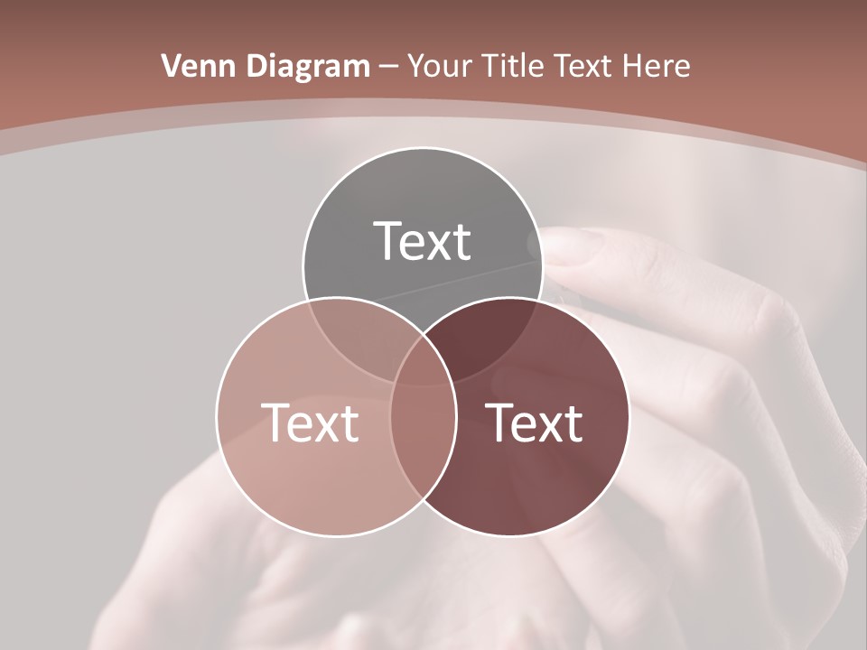 Hand Razor Depression PowerPoint Template