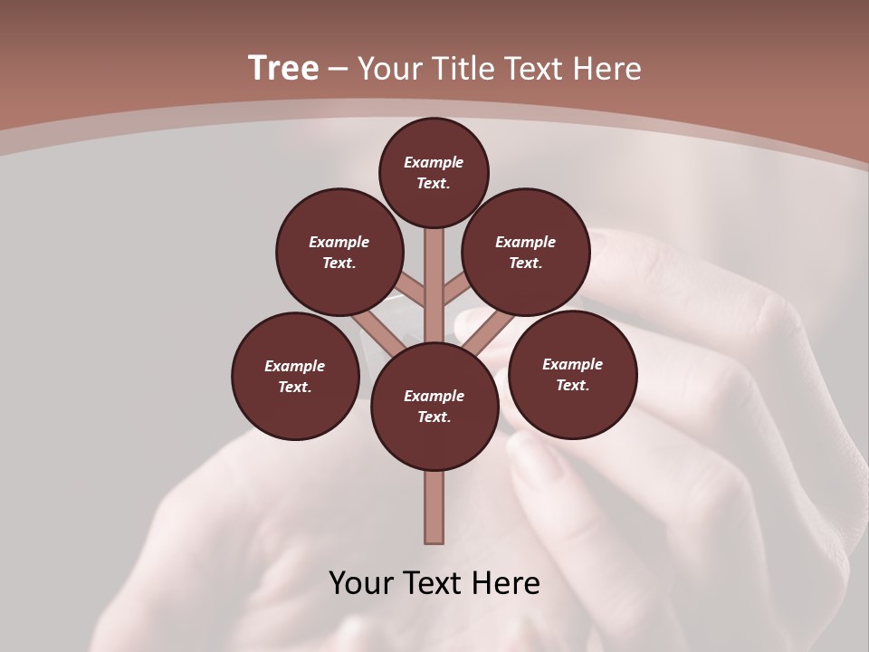 Hand Razor Depression PowerPoint Template