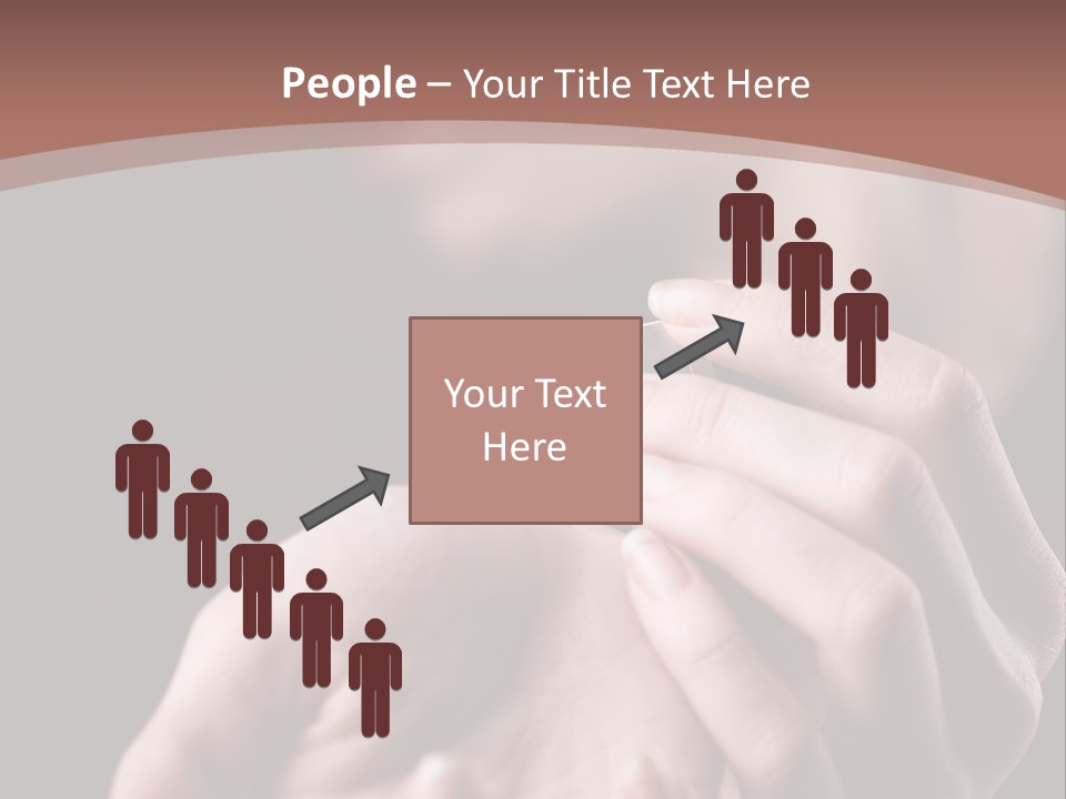 Hand Razor Depression PowerPoint Template