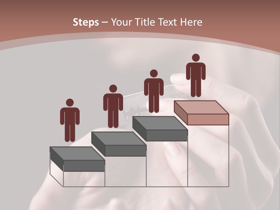 Hand Razor Depression PowerPoint Template