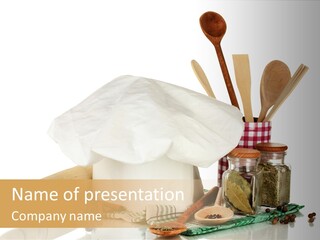 Item Cook Towel PowerPoint Template