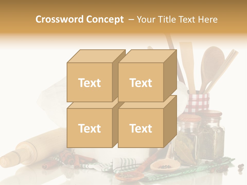 Item Cook Towel PowerPoint Template