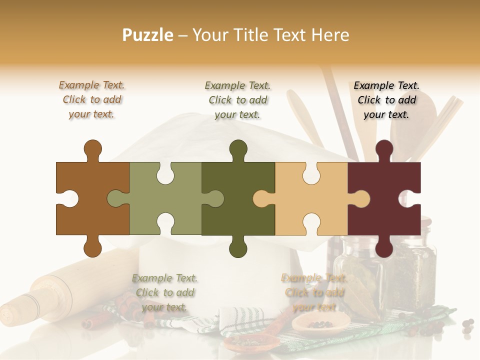 Item Cook Towel PowerPoint Template