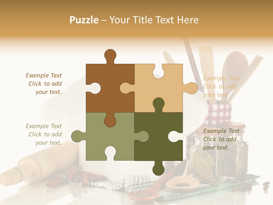 Item Cook Towel PowerPoint Template