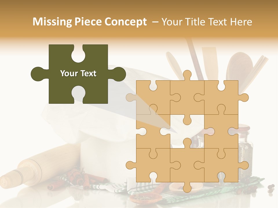 Item Cook Towel PowerPoint Template