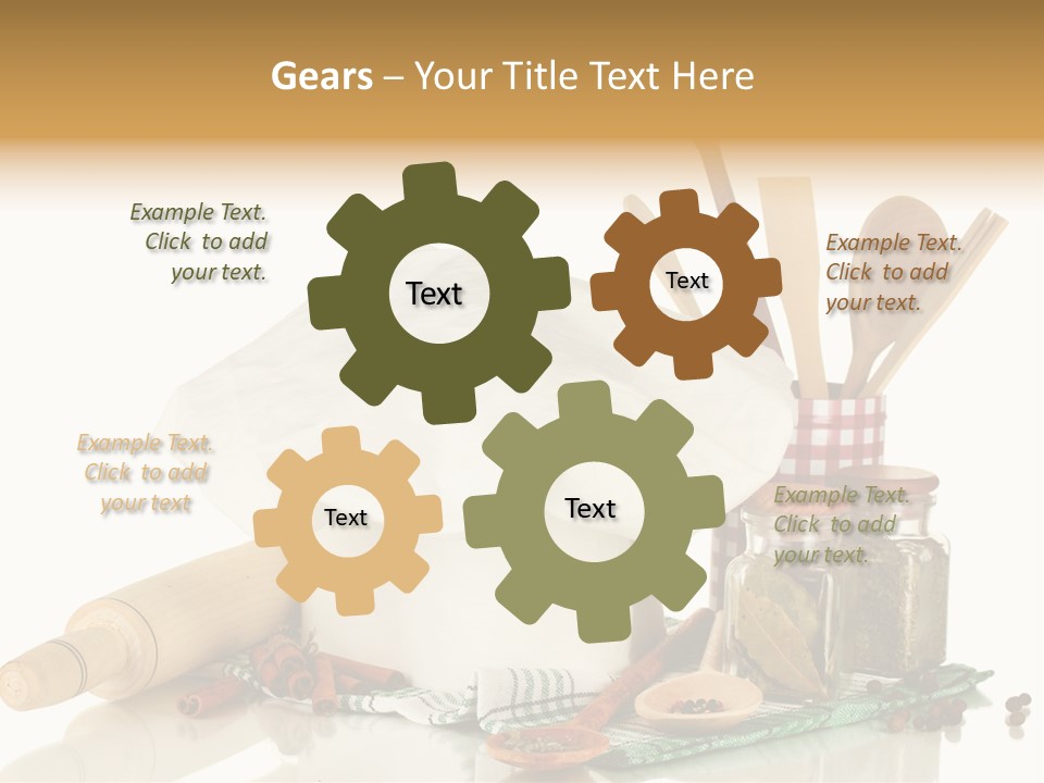 Item Cook Towel PowerPoint Template