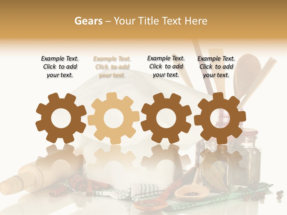 Item Cook Towel PowerPoint Template