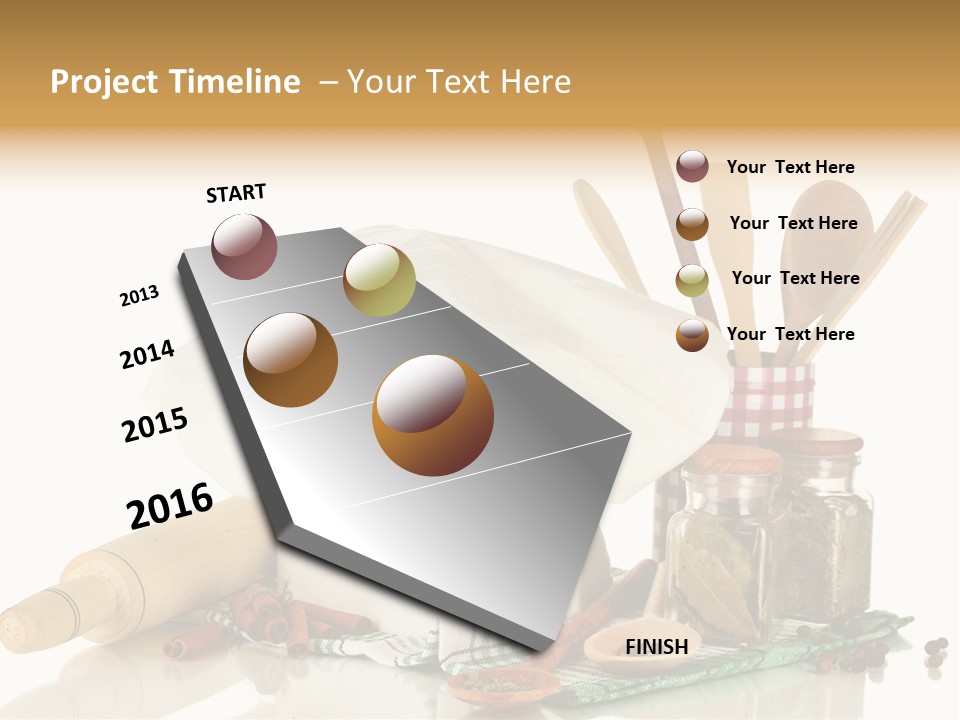 Item Cook Towel PowerPoint Template