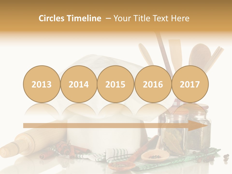 Item Cook Towel PowerPoint Template