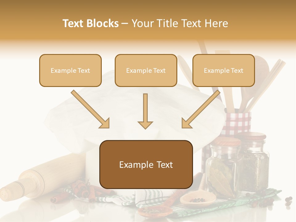 Item Cook Towel PowerPoint Template