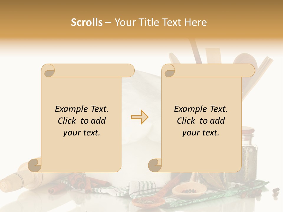 Item Cook Towel PowerPoint Template