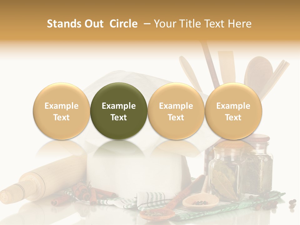 Item Cook Towel PowerPoint Template