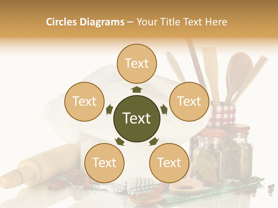 Item Cook Towel PowerPoint Template