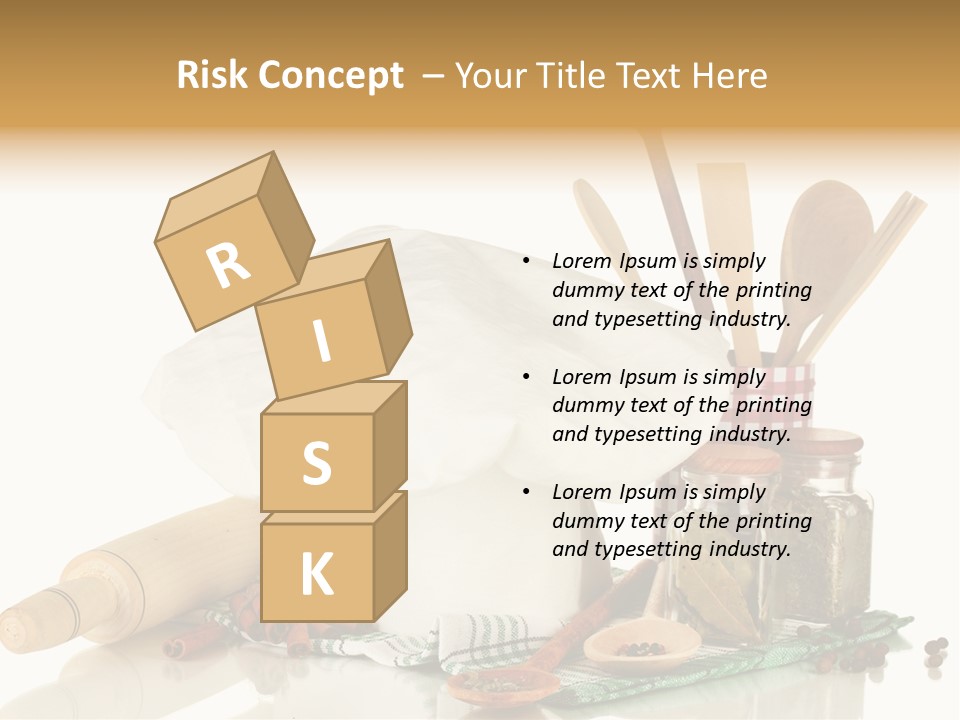 Item Cook Towel PowerPoint Template