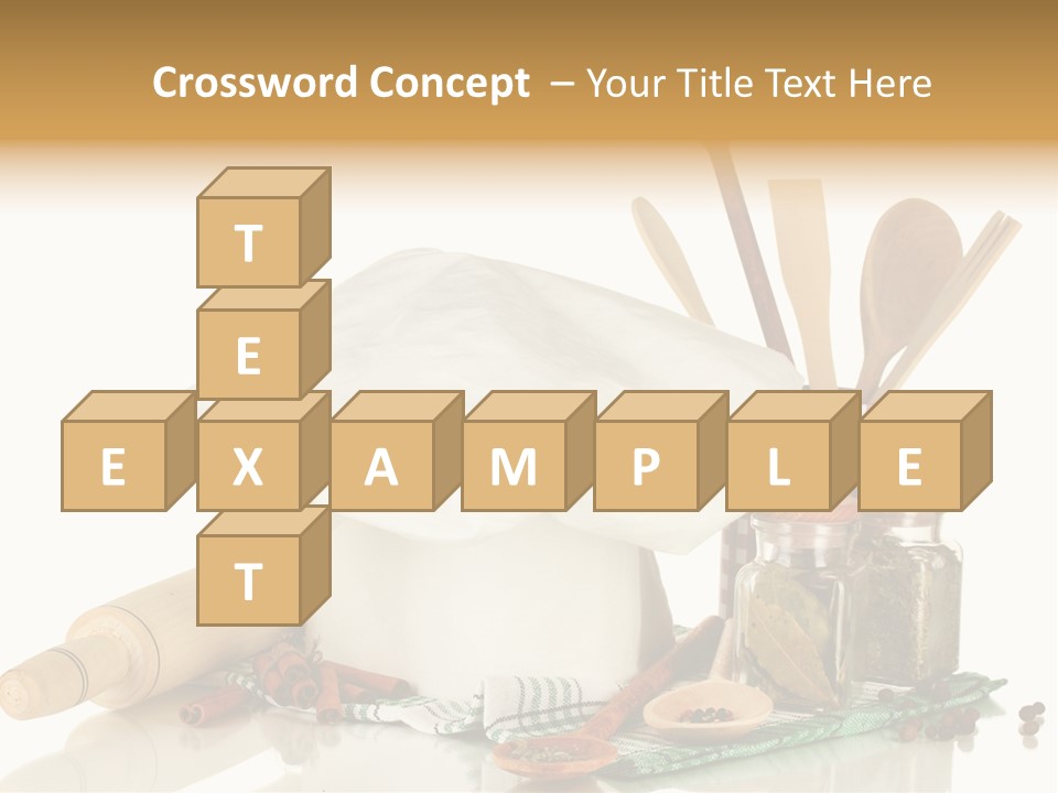 Item Cook Towel PowerPoint Template