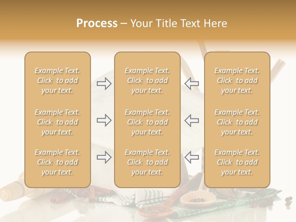 Item Cook Towel PowerPoint Template