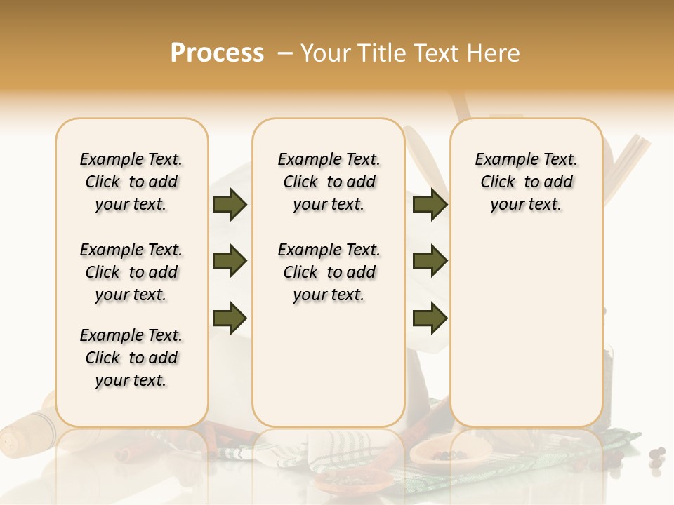 Item Cook Towel PowerPoint Template