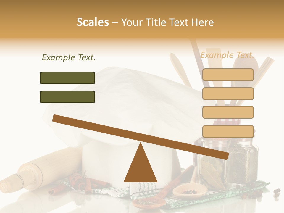 Item Cook Towel PowerPoint Template