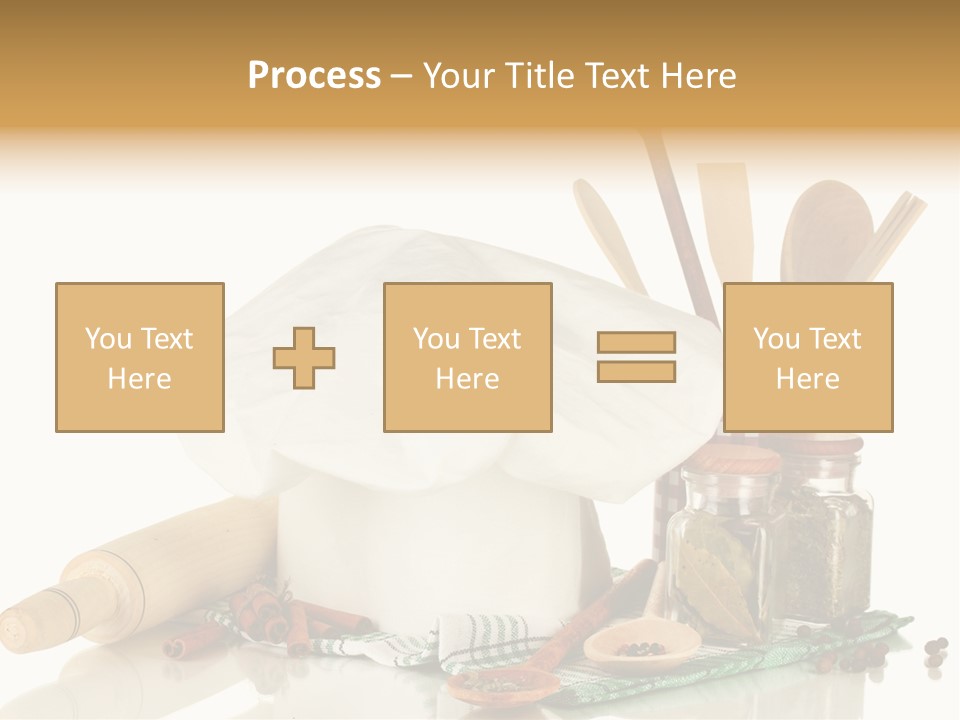 Item Cook Towel PowerPoint Template