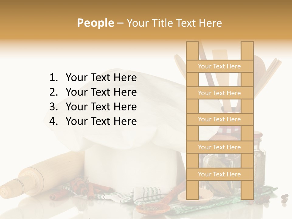 Item Cook Towel PowerPoint Template