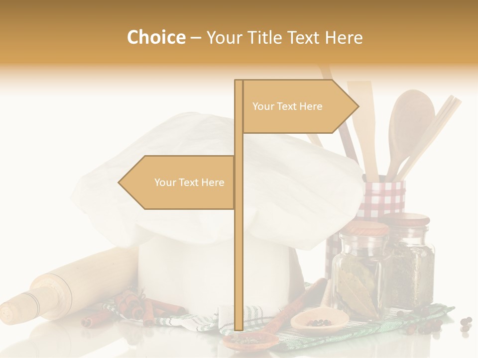 Item Cook Towel PowerPoint Template