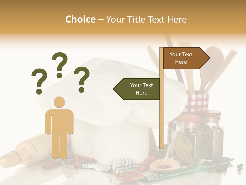 Item Cook Towel PowerPoint Template