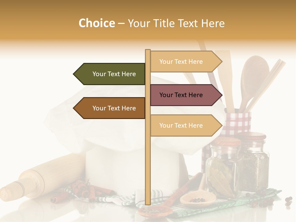 Item Cook Towel PowerPoint Template