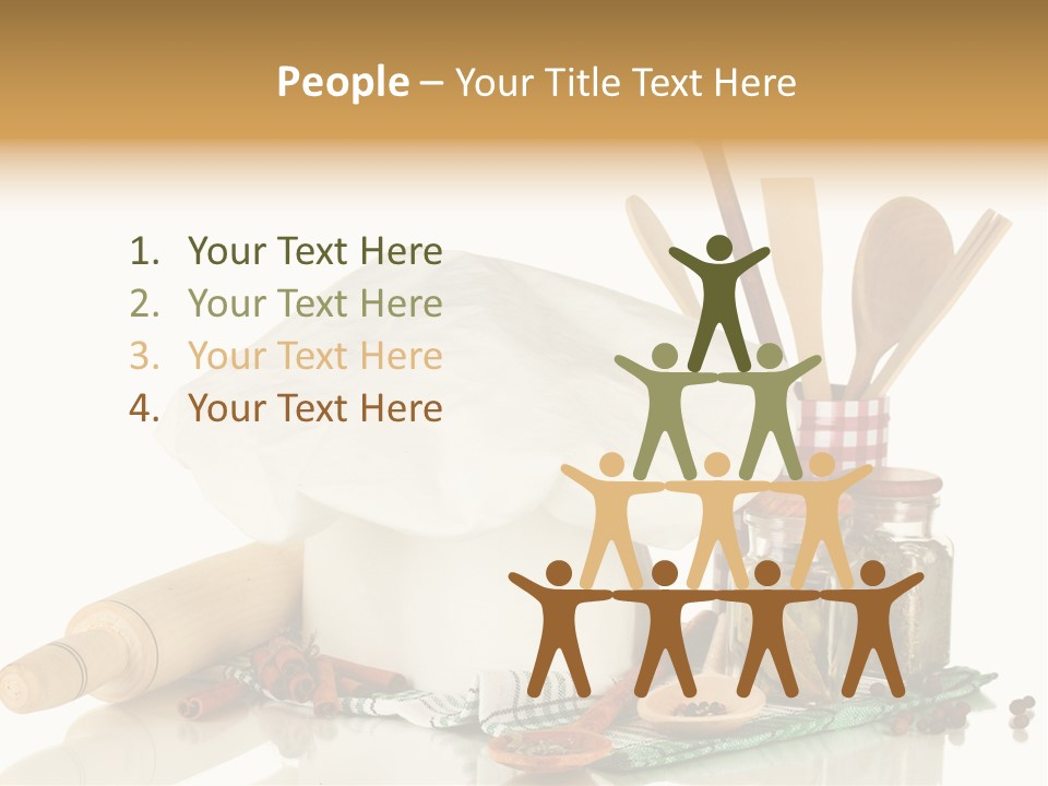 Item Cook Towel PowerPoint Template