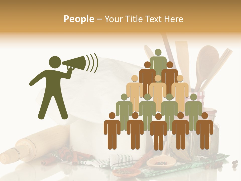 Item Cook Towel PowerPoint Template