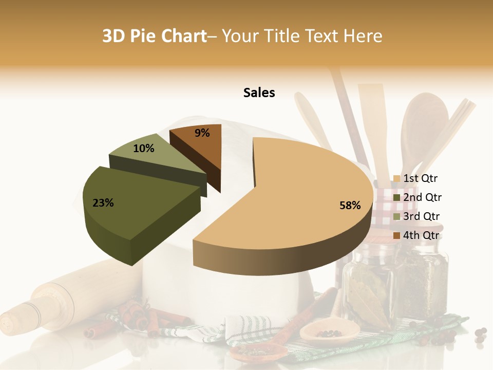 Item Cook Towel PowerPoint Template