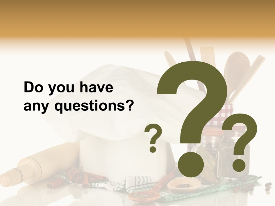 Item Cook Towel PowerPoint Template