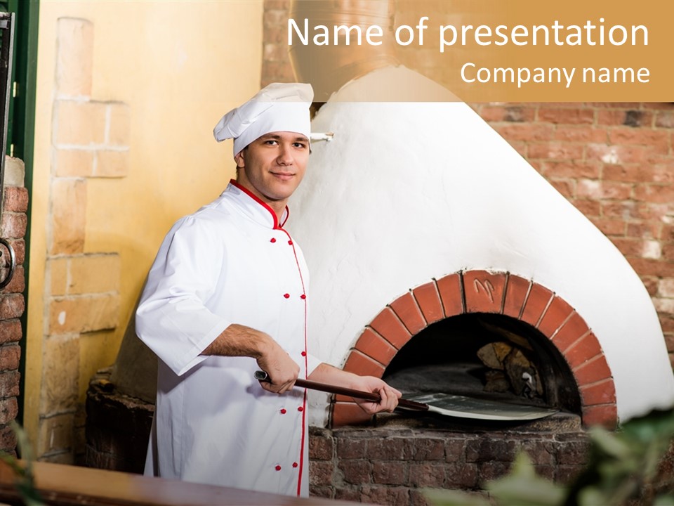 Cooked Cafeteria Emigrant PowerPoint Template