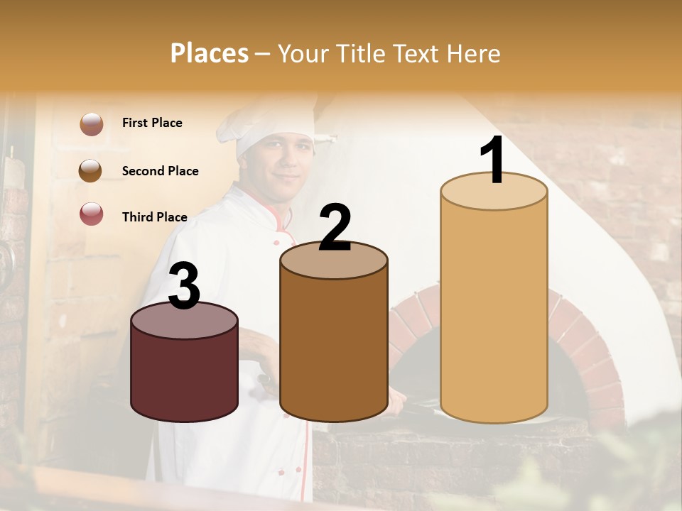 Cooked Cafeteria Emigrant PowerPoint Template